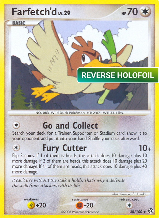 Farfetch'd (SF) #38 [EN/R] s/o