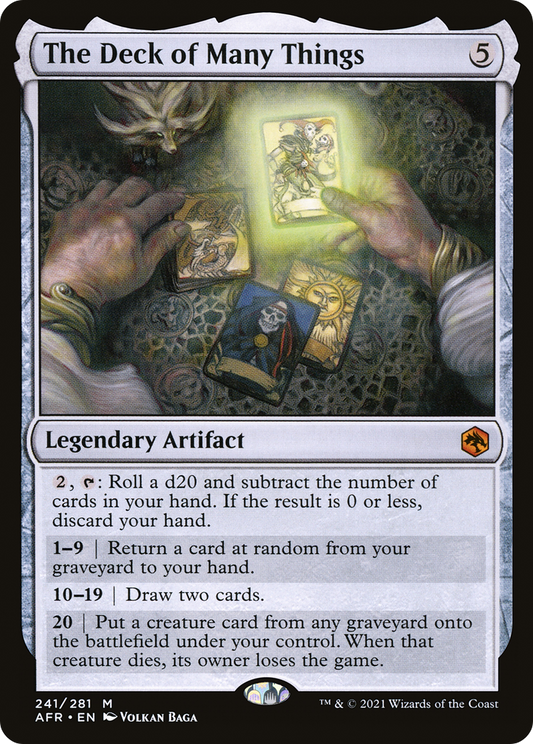 The Deck of Many Things (AFR) #241 [EN/N]