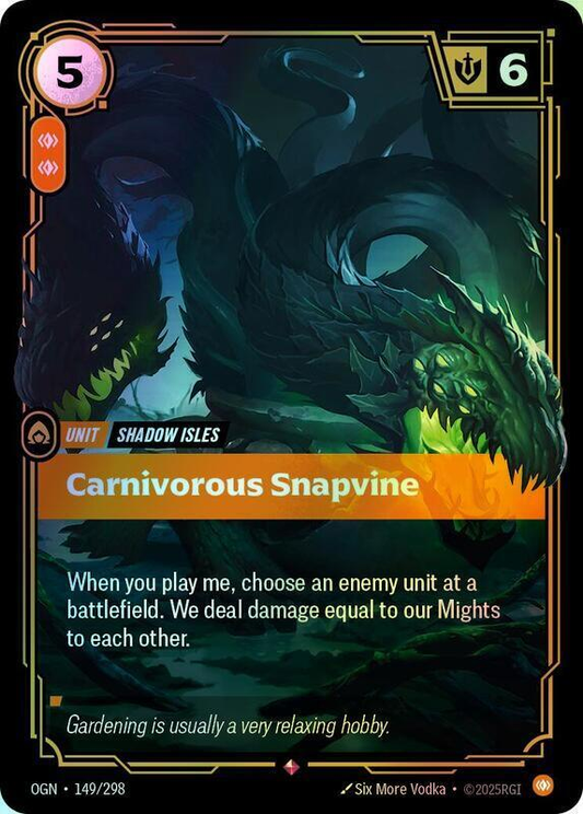 Carnivorous Snapvine (OGN) #149 [EN/F] s/o