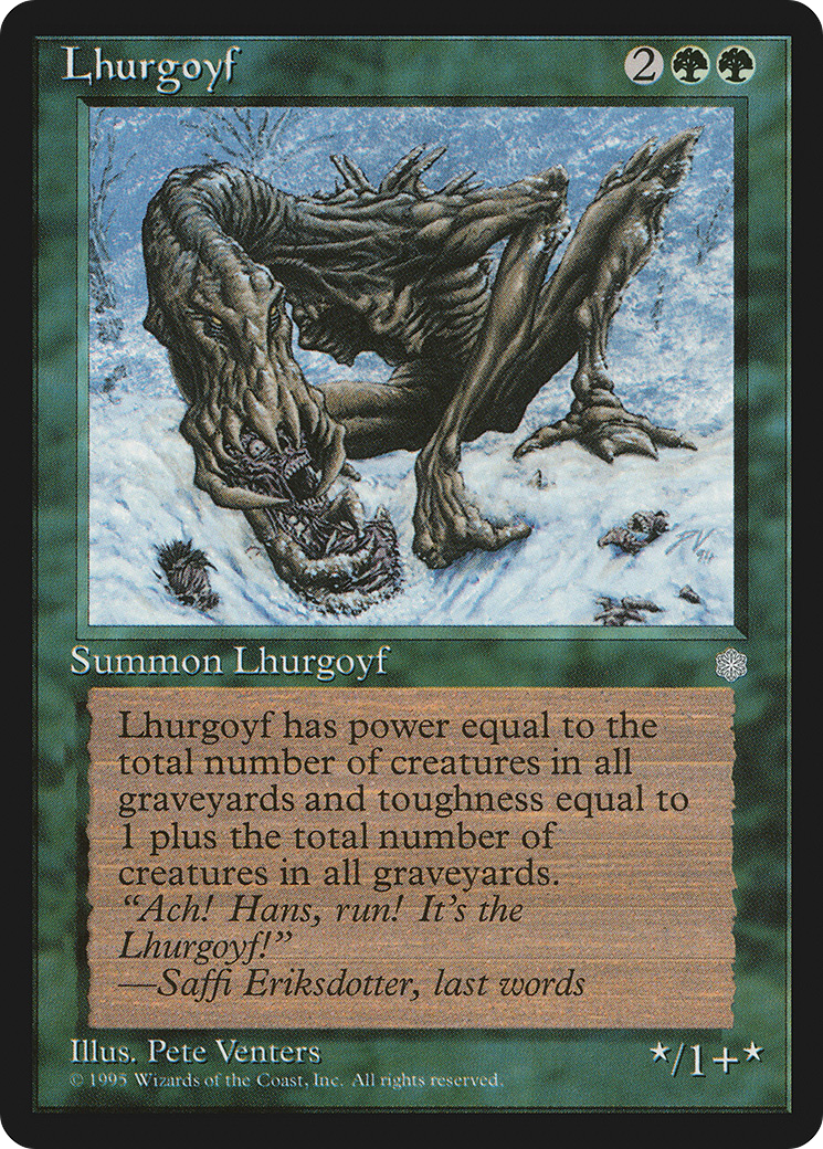 Lhurgoyf (ICE) #252 [EN/N]