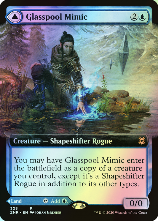 Glasspool Mimic // Glasspool Shore (ZNR) #328 [EN/F] s/o