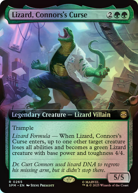 Lizard, Connors's Curse (SPM) #265 [EN/F] s/o