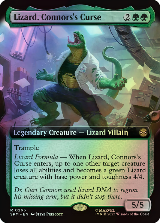 Lizard, Connors's Curse (SPM) #265 [EN/F] s/o