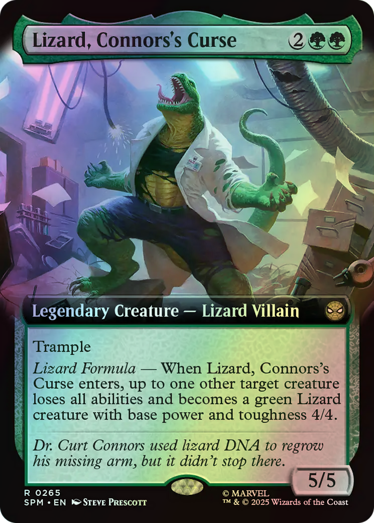 Lizard, Connors's Curse (SPM) #265 [EN/F] s/o