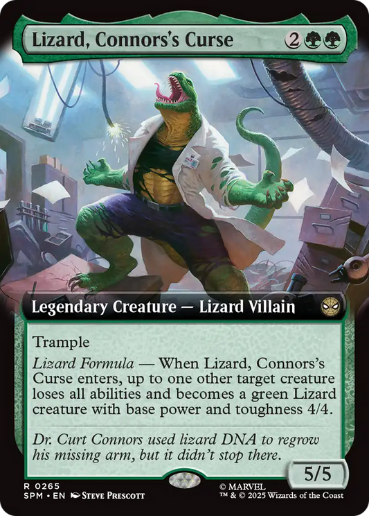 Lizard, Connors's Curse (SPM) #265 [EN/N] s/o