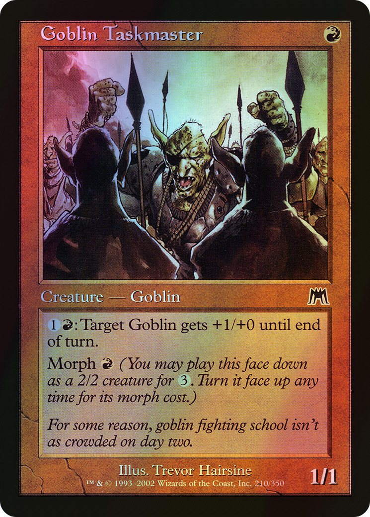 Goblin Taskmaster (ONS) #210 [EN/F]