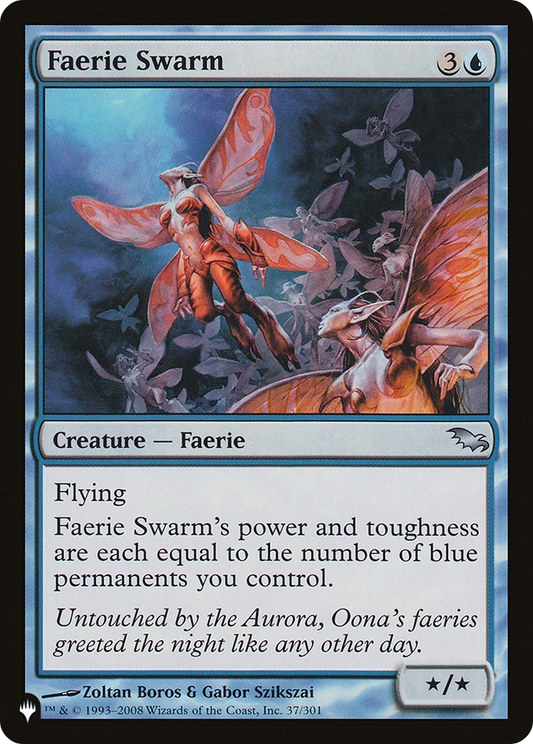Faerie Swarm (PLST) #SHM-37 [EN/N]