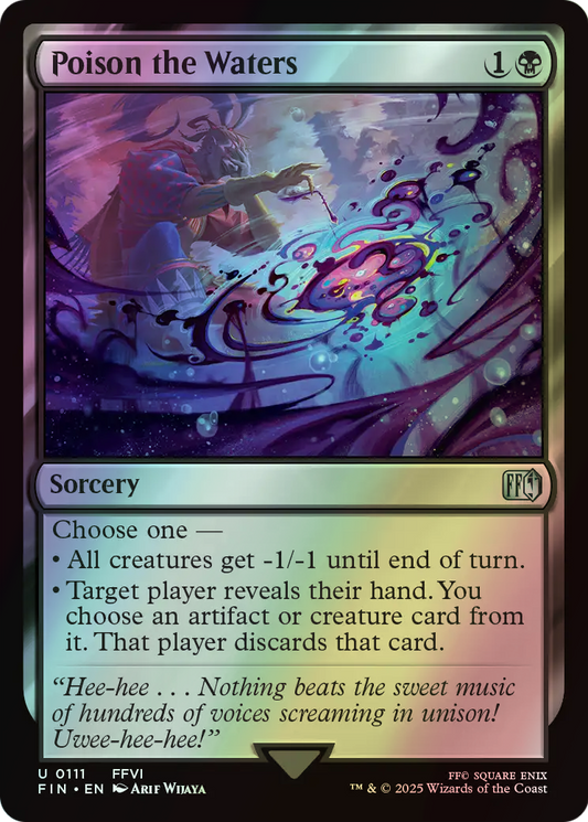 Poison the Waters (FIN) #111 [EN/F] s/o