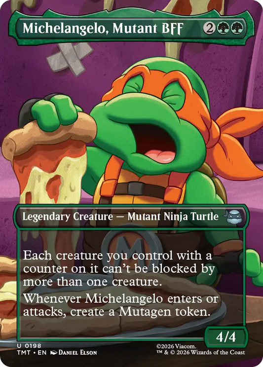 Michelangelo, Mutant BFF (TMT) #198 [EN/N] s/o
