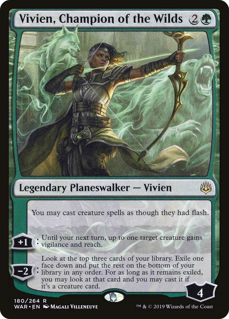 Vivien, Champion of the Wilds (WAR) #180 [EN/N] s/o