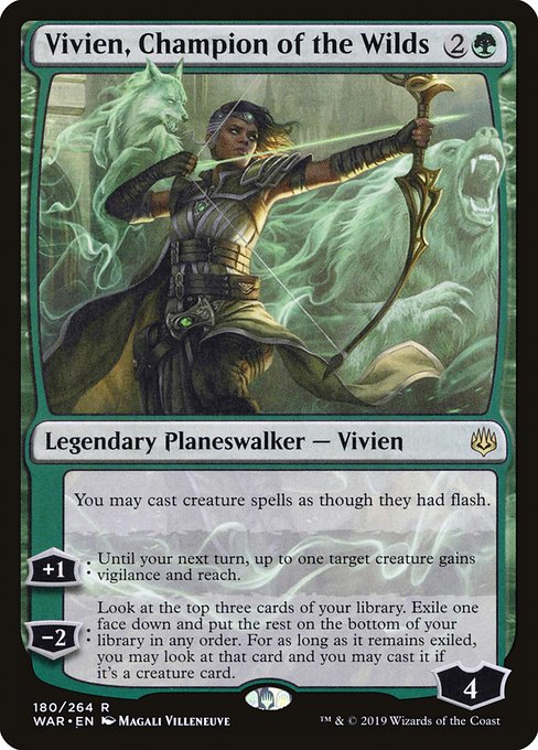 Vivien, Champion of the Wilds (WAR) #180 [EN/N]