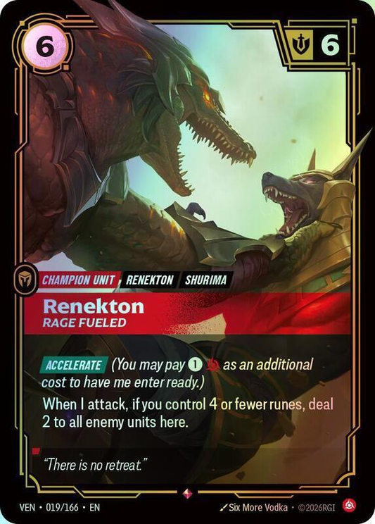 Renekton - Rage Fueled (VEN) #019 [EN/F]