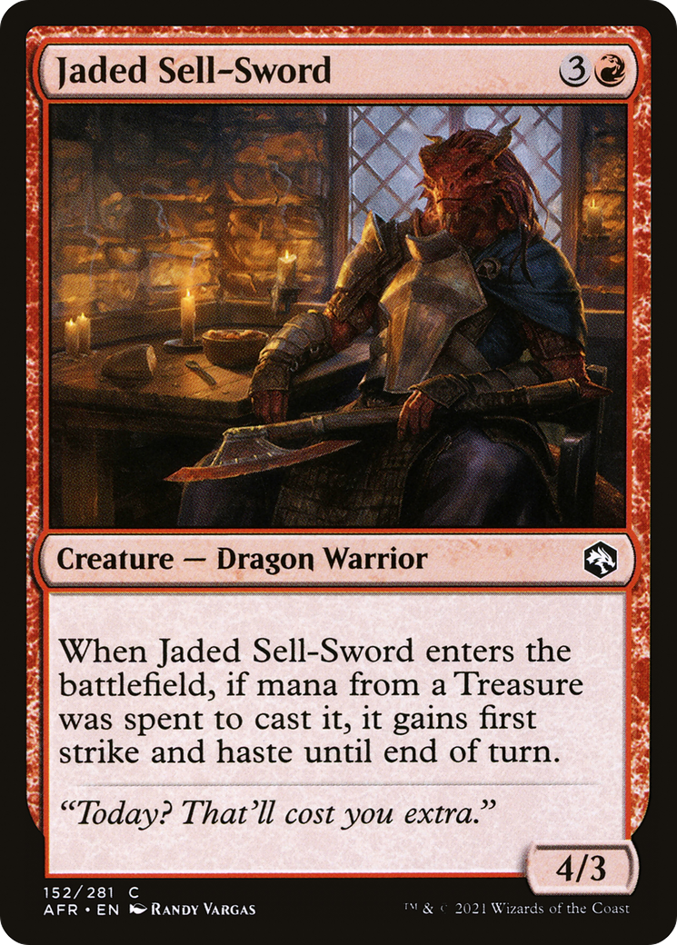 Jaded Sell-Sword (AFR) #152 [EN/N]