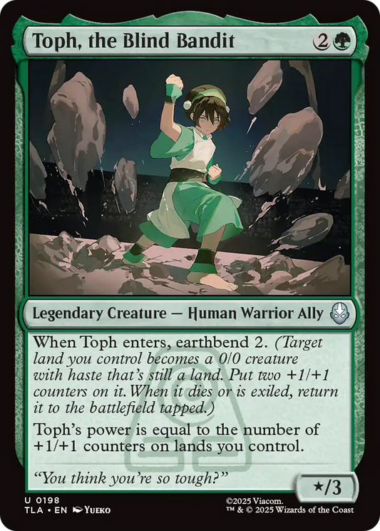 Toph, the Blind Bandit (TLA) #198 [EN/N] s/o