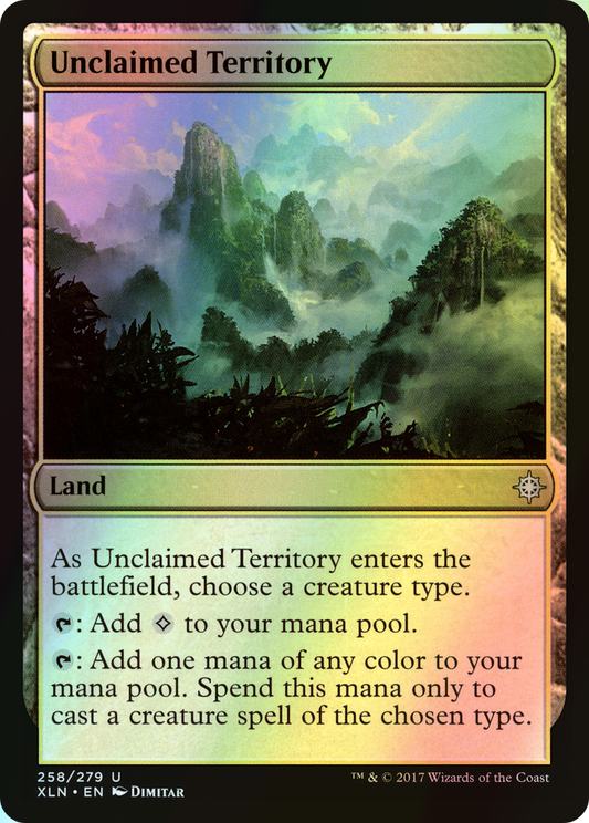 Unclaimed Territory (XLN) #258 [EN/F] s/o