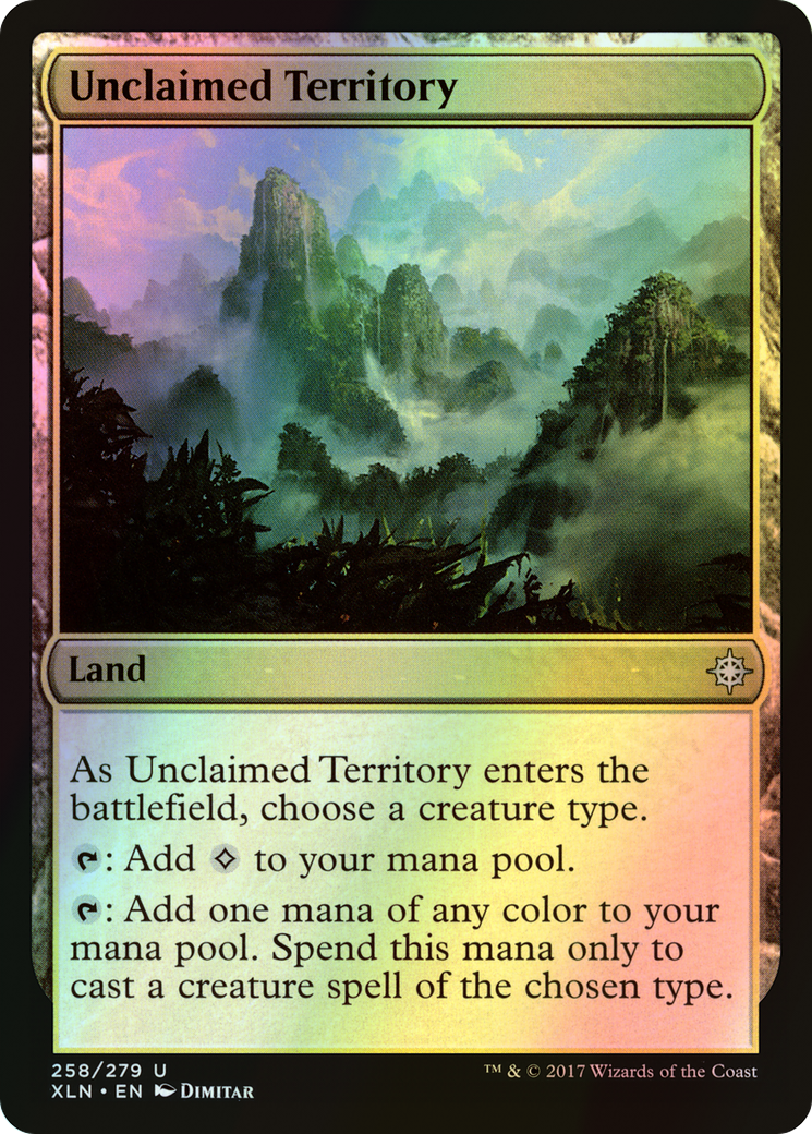 Unclaimed Territory (XLN) #258 [EN/F] s/o