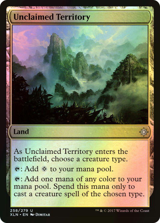 Unclaimed Territory (XLN) #258 [EN/F] s/o