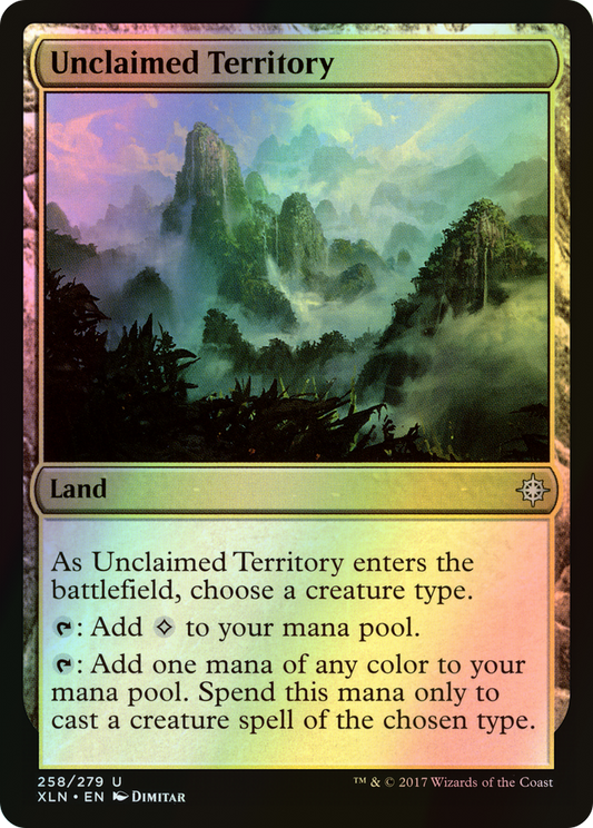 Unclaimed Territory (XLN) #258 [EN/F] s/o
