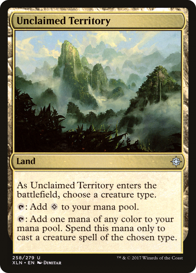 Unclaimed Territory (XLN) #258 [EN/N] s/o