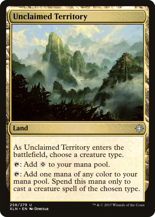 Unclaimed Territory (XLN) #258 [EN/N] s/o