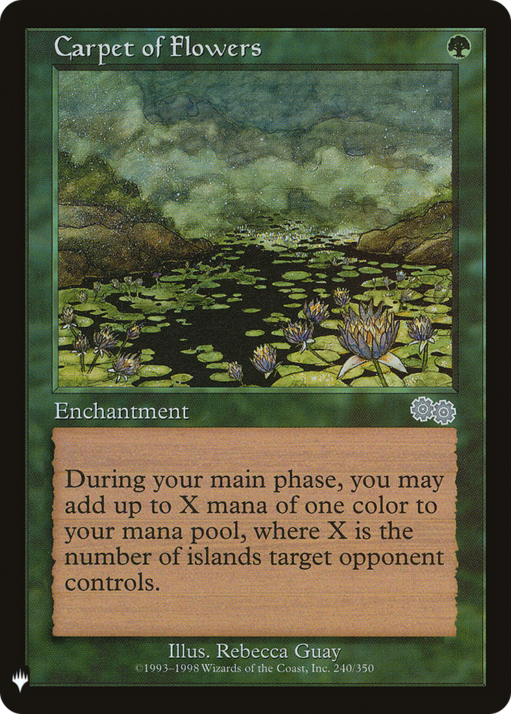 Carpet of Flowers (PLST) #USG-240 [EN/N] s/o