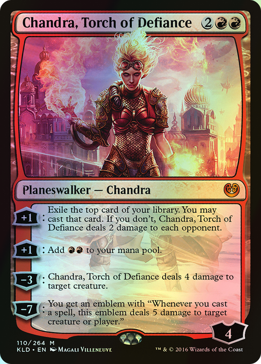 Chandra, Torch of Defiance (KLD) #110 [EN/F] s/o