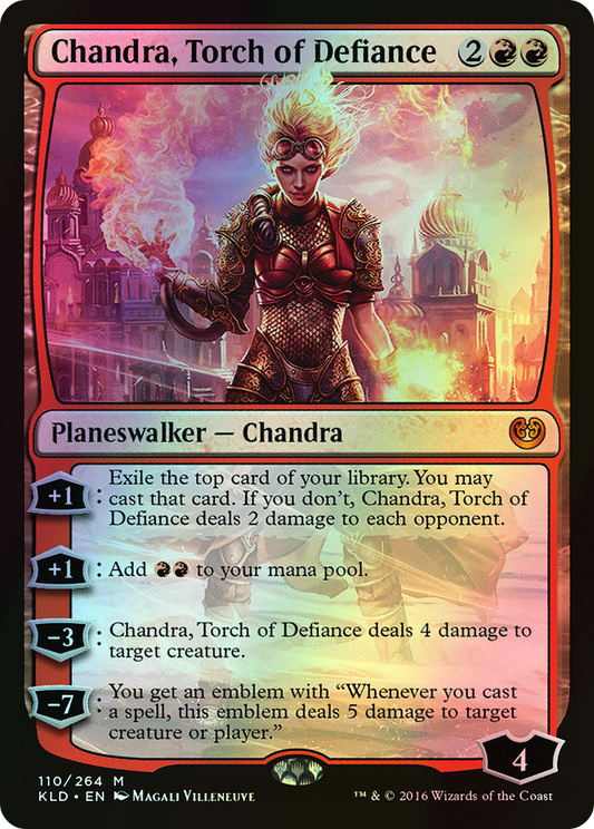 Chandra, Torch of Defiance (KLD) #110 [EN/F] s/o