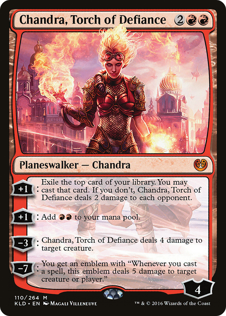 Chandra, Torch of Defiance (KLD) #110 [EN/N]