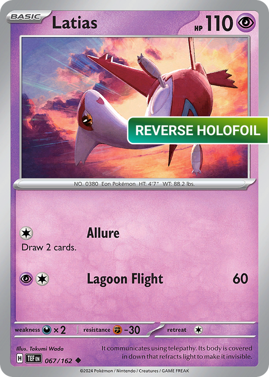 Latias (TEF) #67 [EN/R] s/o