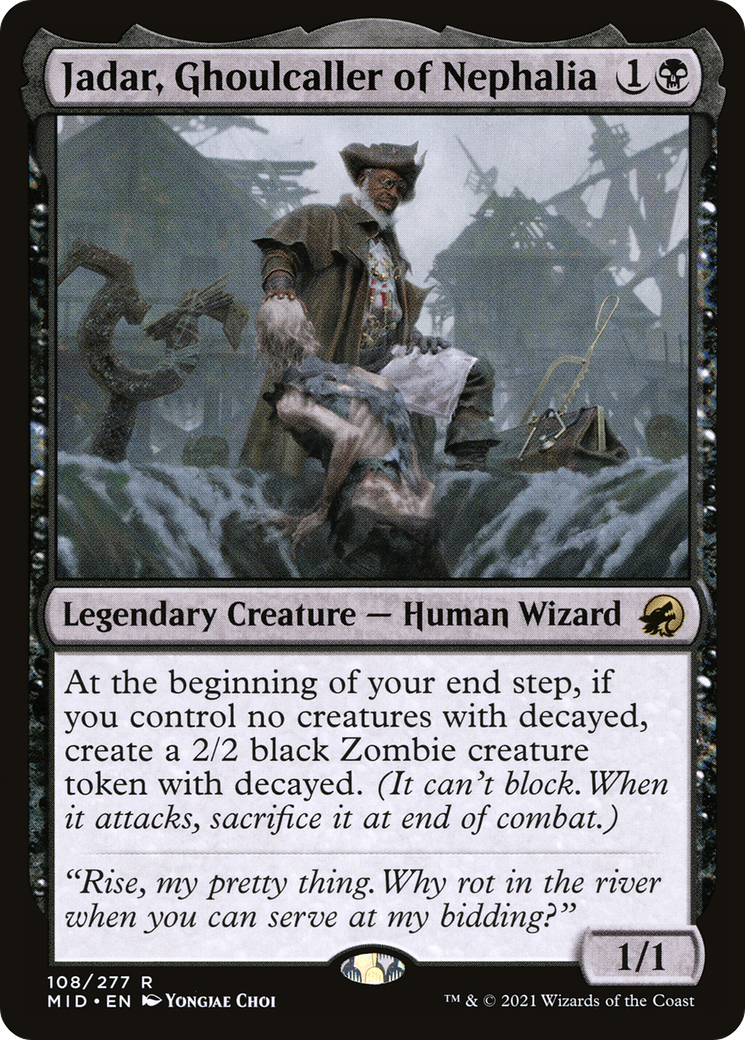 Jadar, Ghoulcaller of Nephalia (MID) #108 [EN/N] s/o
