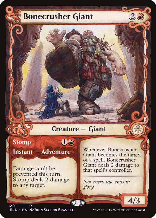Bonecrusher Giant // Stomp (ELD) #291 [EN/N] s/o