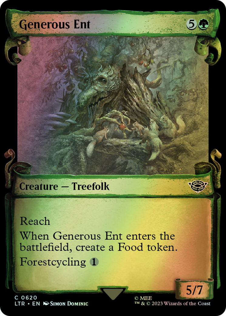 Generous Ent - Silver Foil (LTR) #620 [EN/F] s/o
