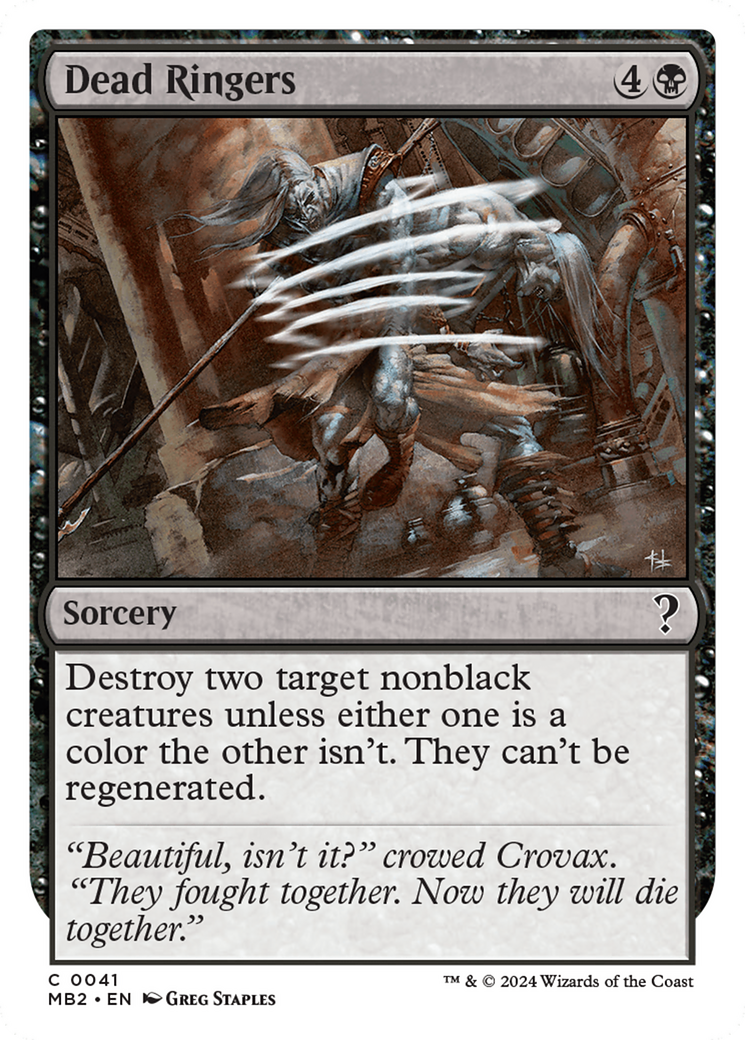 Dead Ringers (MB2) #41 [EN/N]