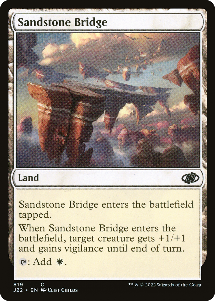 Sandstone Bridge (J22) #819 [EN/N] s/o