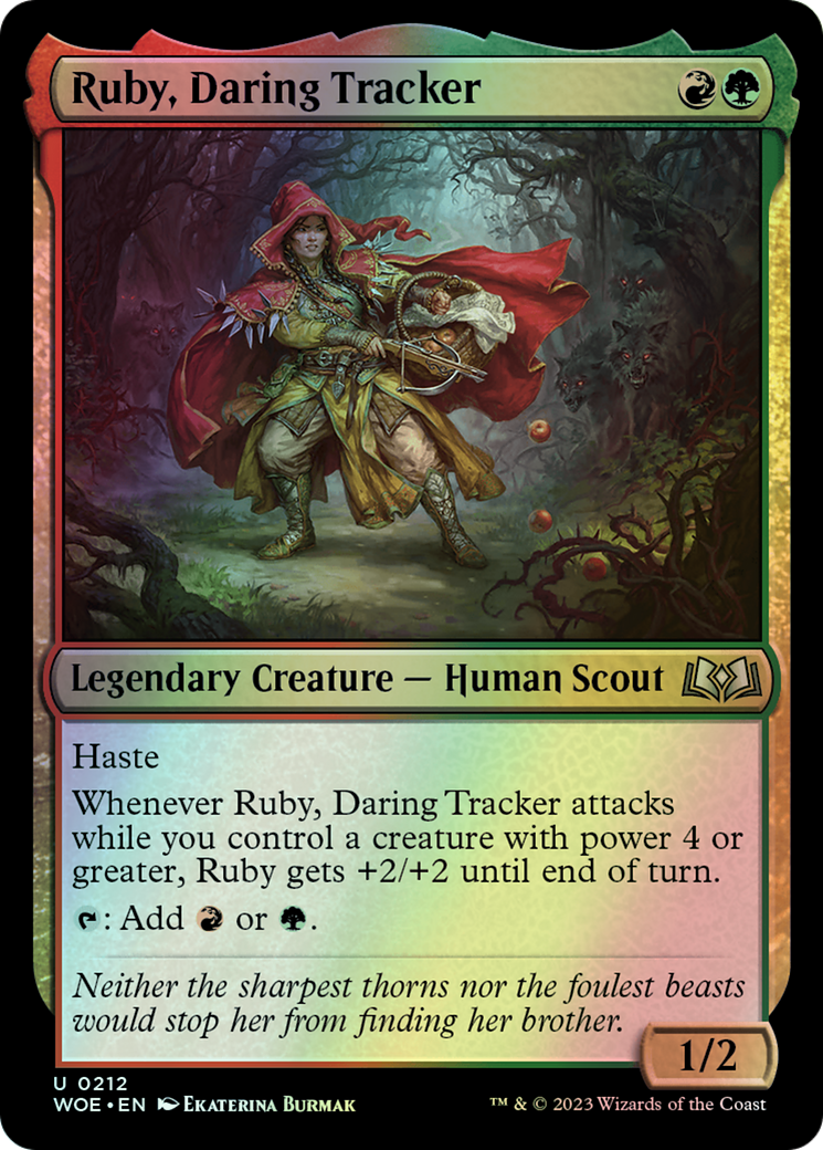 Ruby, Daring Tracker (WOE) #212 [EN/F]