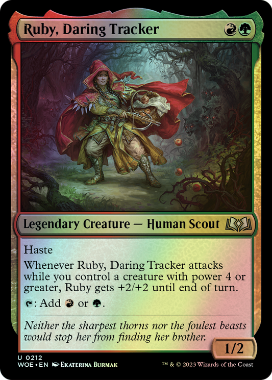 Ruby, Daring Tracker (WOE) #212 [EN/F] s/o