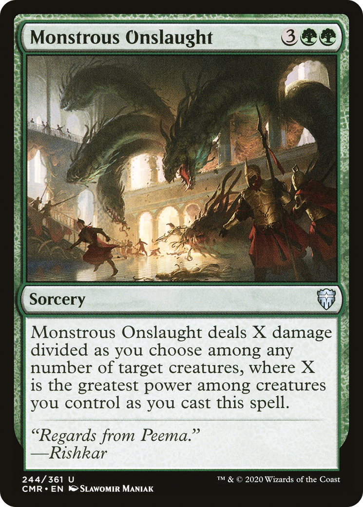 Monstrous Onslaught (CMR) #244 [EN/N]