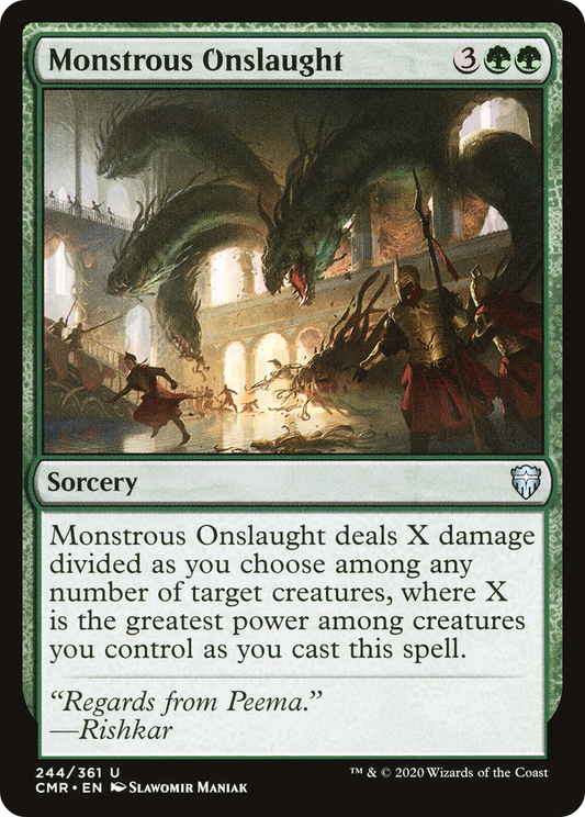 Monstrous Onslaught (CMR) #244 [EN/N]