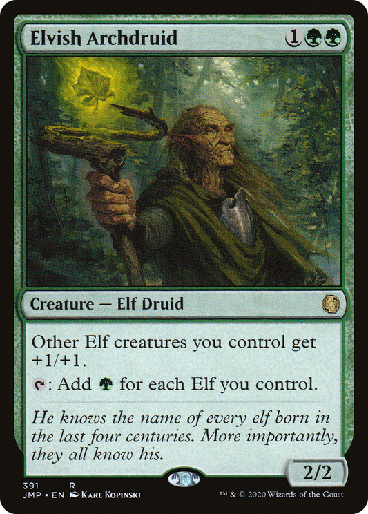 Elvish Archdruid (JMP) #391 [EN/N]