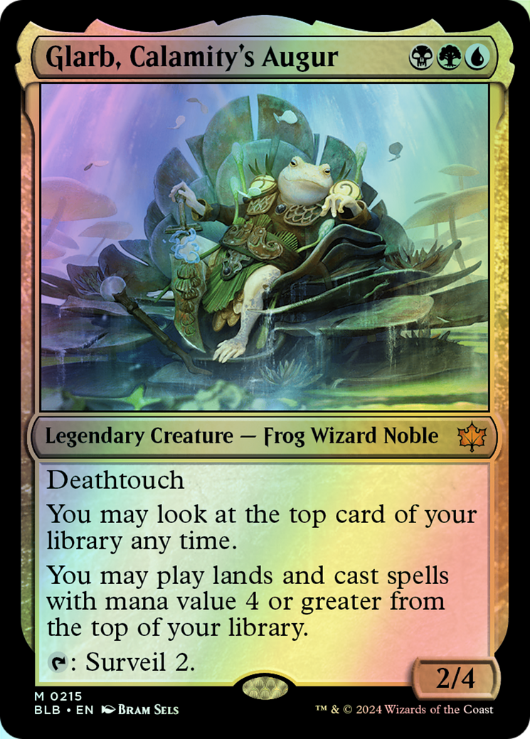 Glarb, Calamity's Augur (BLB) #215 [EN/F]