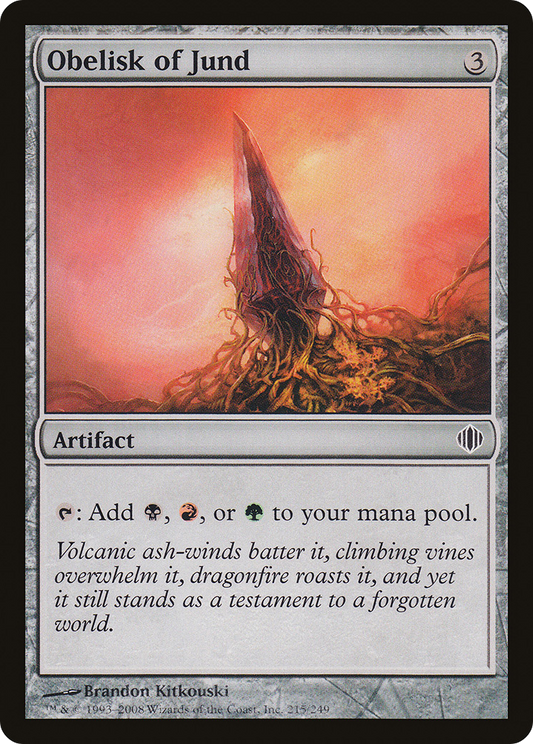 Obelisk of Jund (ALA) #215 [EN/N]