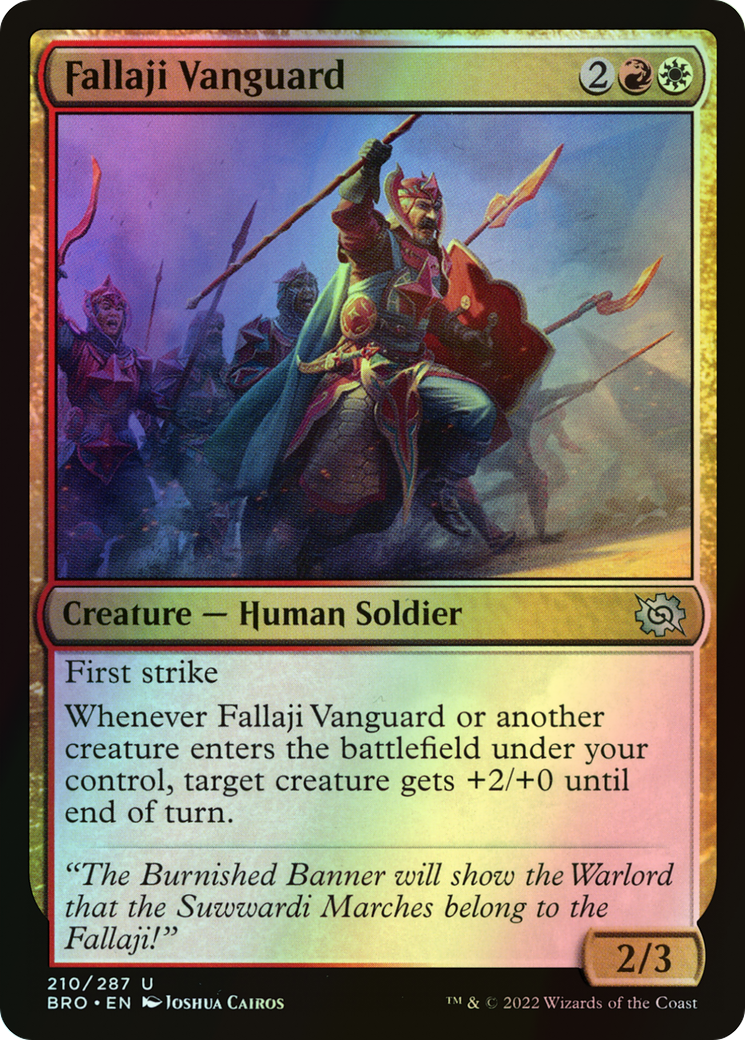 Fallaji Vanguard (BRO) #210 [EN/F]