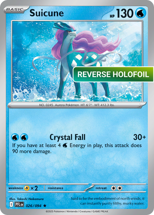 Suicune (PFL) #26 [EN/R] s/o