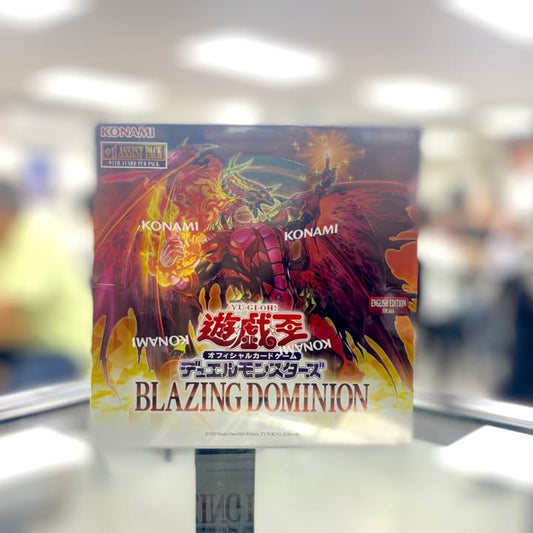 Yu-Gi-Oh! (Asian English) Booster Box Blazing Dominion [CG2063AE]