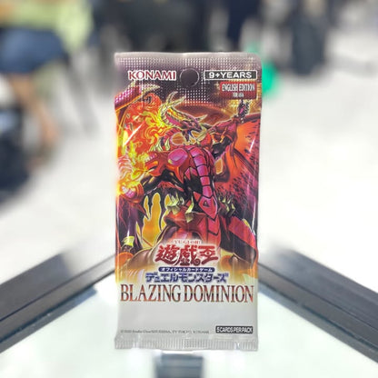 Yu-Gi-Oh! (Asian English) Blazing Dominion Booster Pack