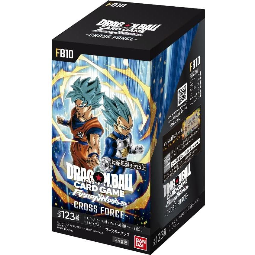 Dragon Ball Super Card Game Fusion World (Japanese) [FB10] -CROSS FORCE- Booster Box