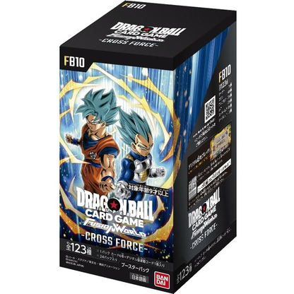 Dragon Ball Super Card Game Fusion World (Japanese) [FB10] -CROSS FORCE- Booster Box