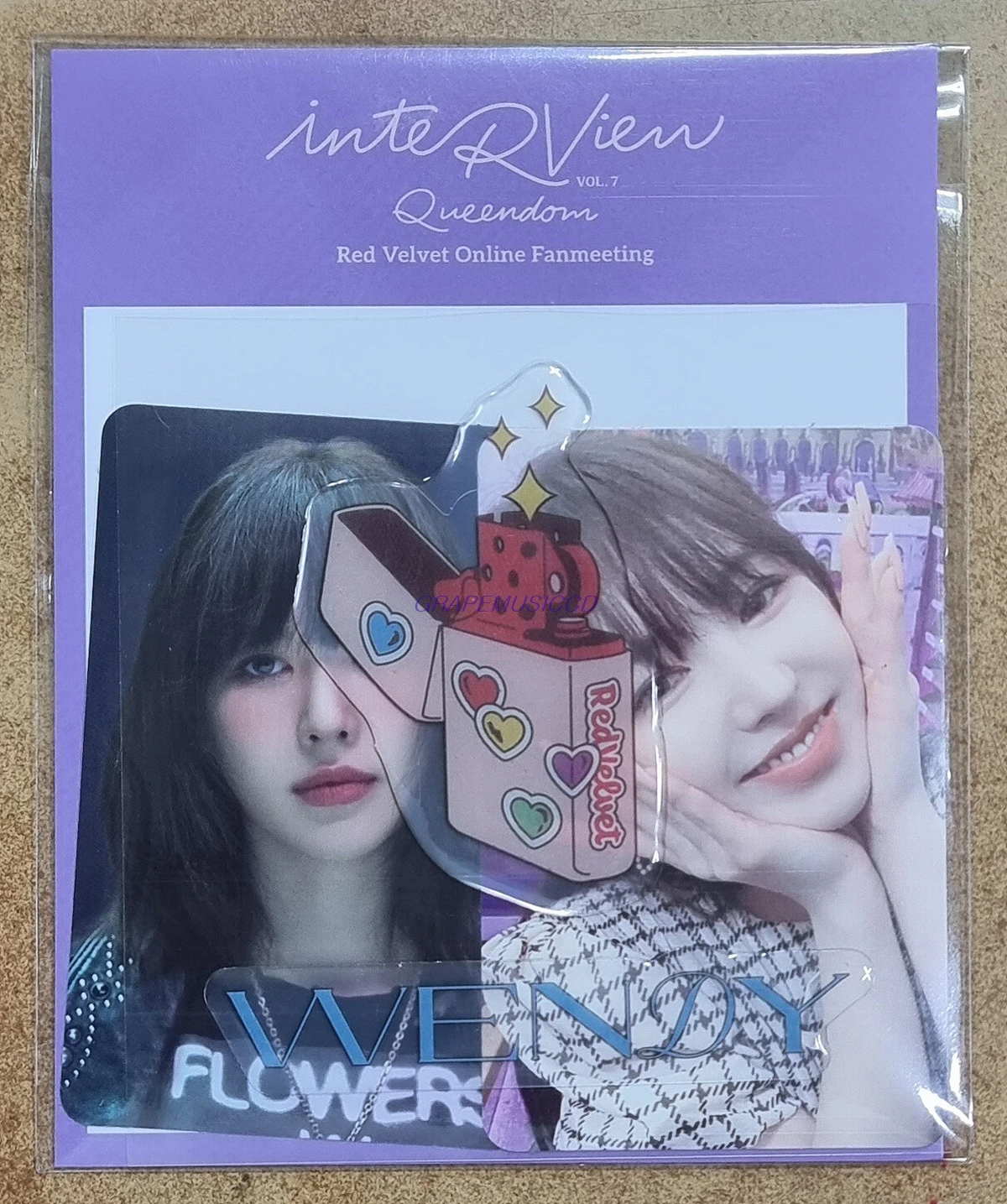 Red Velvet Queendom MD Epoxy Sticker Set Wendy Ver.