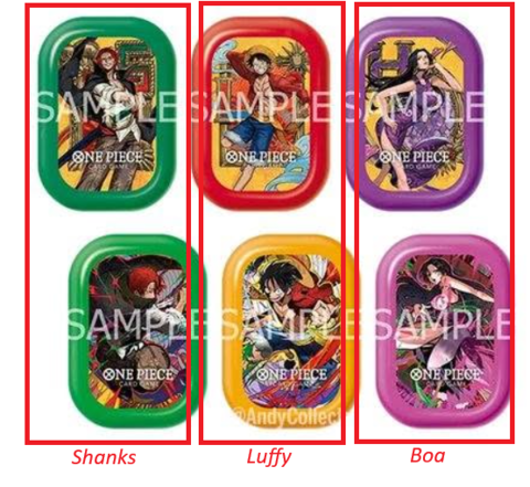 One Piece Card Game (Japanese) Mini-Tin Pack Set Vol. 3 [TS-03] - Sold as pairs only [ Limit 1 per Customer]