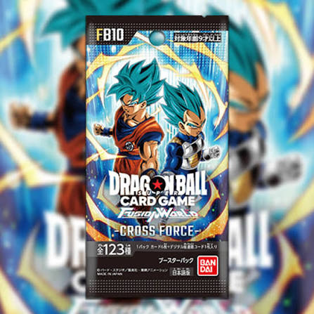 Dragon Ball Super Card Game Fusion World (Japanese) [FB10] -CROSS FORCE- Booster Packs